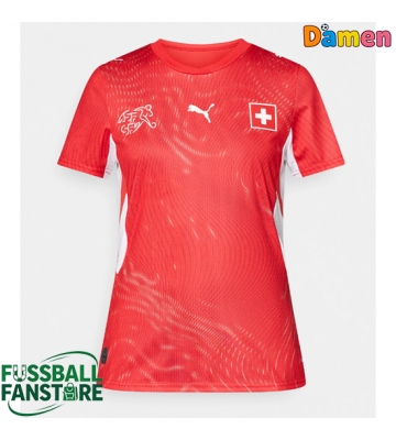 Schweiz Replik Heimtrikot Damen WM 2026 Kurzarm